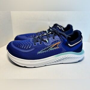 Altra Paradigm 7 Mens Running Shoes Blue Athletic Comfort Size 11.5